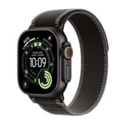 Montre Connectée Apple Watch Ultra 3 Cellulaire 5G 49mm Titane Noir avec Bracelet Trail Loop M/L Bla… — Apple · Smarty Paris 18e